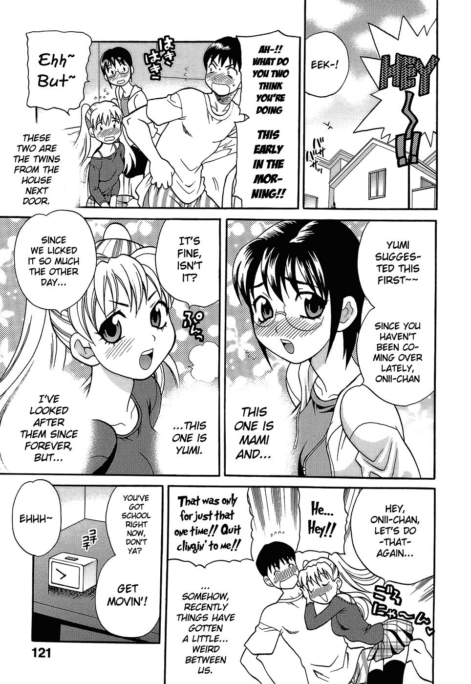 Hentai Manga Comic-Scold Me! Twins Sisters-Read-124